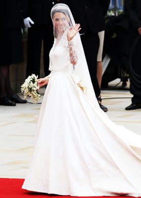 Kate Middleton's dress! Photo: Getty Images