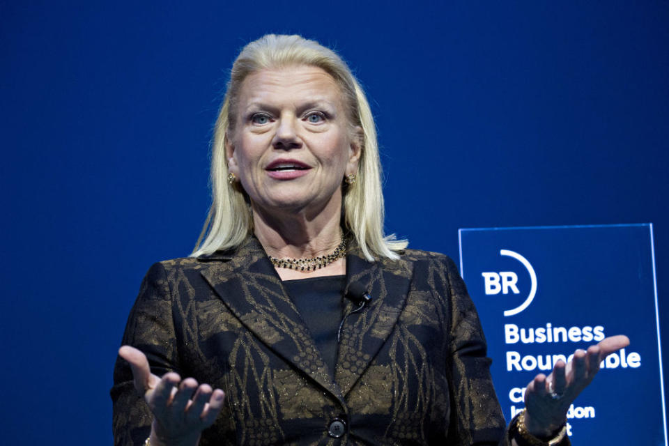 <p>Il CEO di IBM sta traghettando la compagnia in porti sicuri, rimanendo una delle donne più importanti del settore dell’information technology (foto: Getty Images) </p>