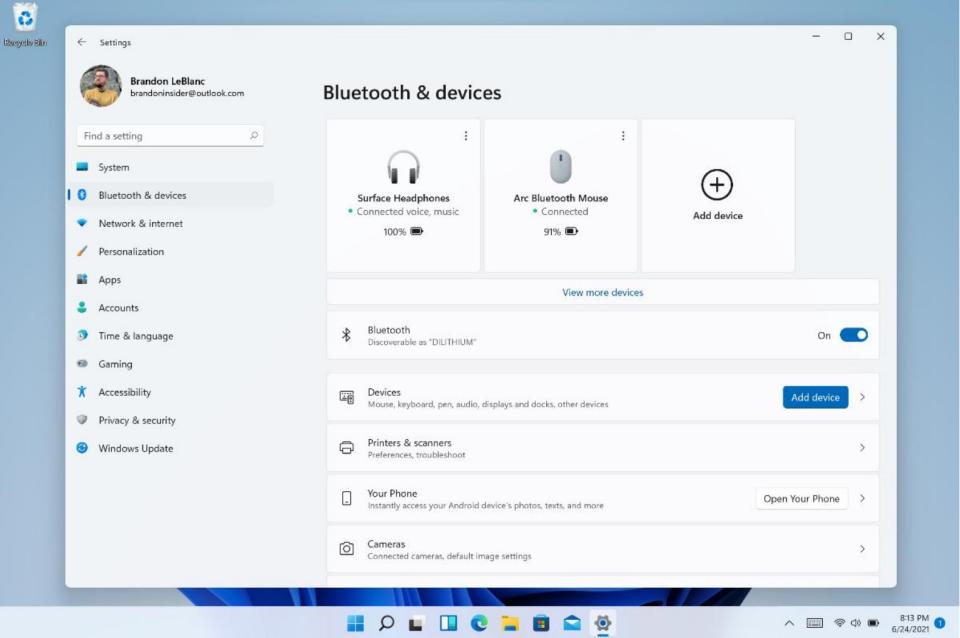 windows 11 settings