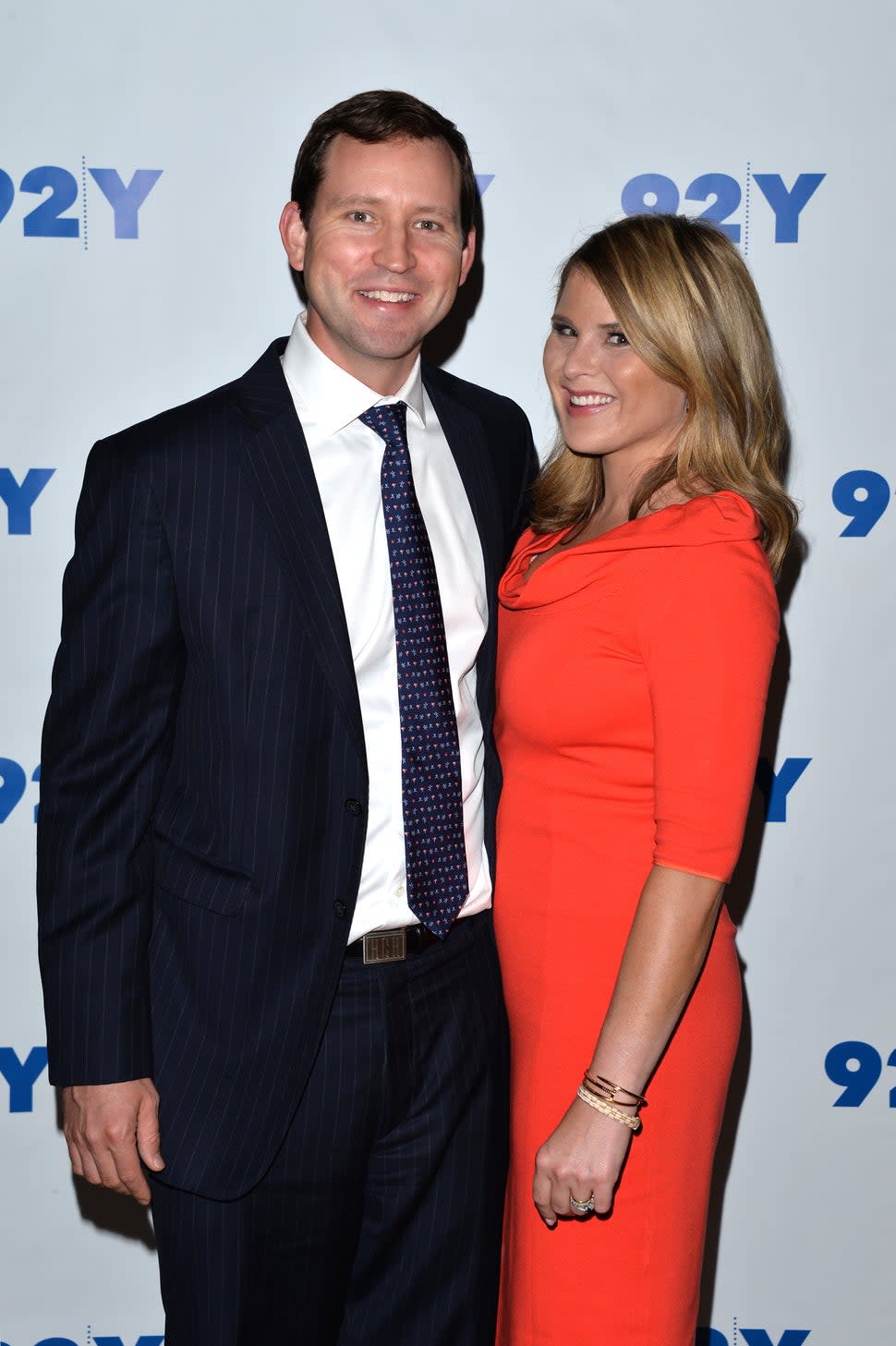 Henry Hager and Jenna Bush Hager