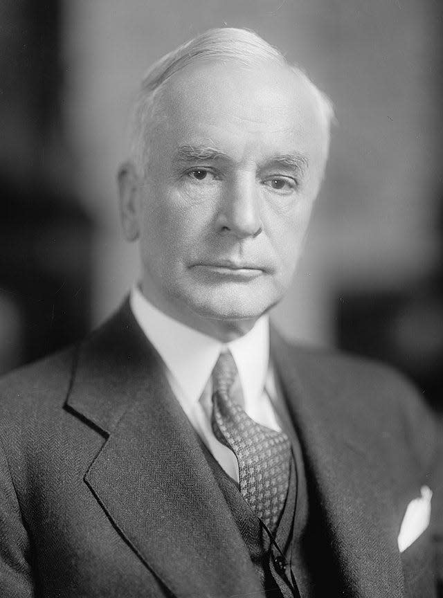 Cordell Hull (1871-1955) served as U.S. secretary of state under President Franklin D. Roosevelt.