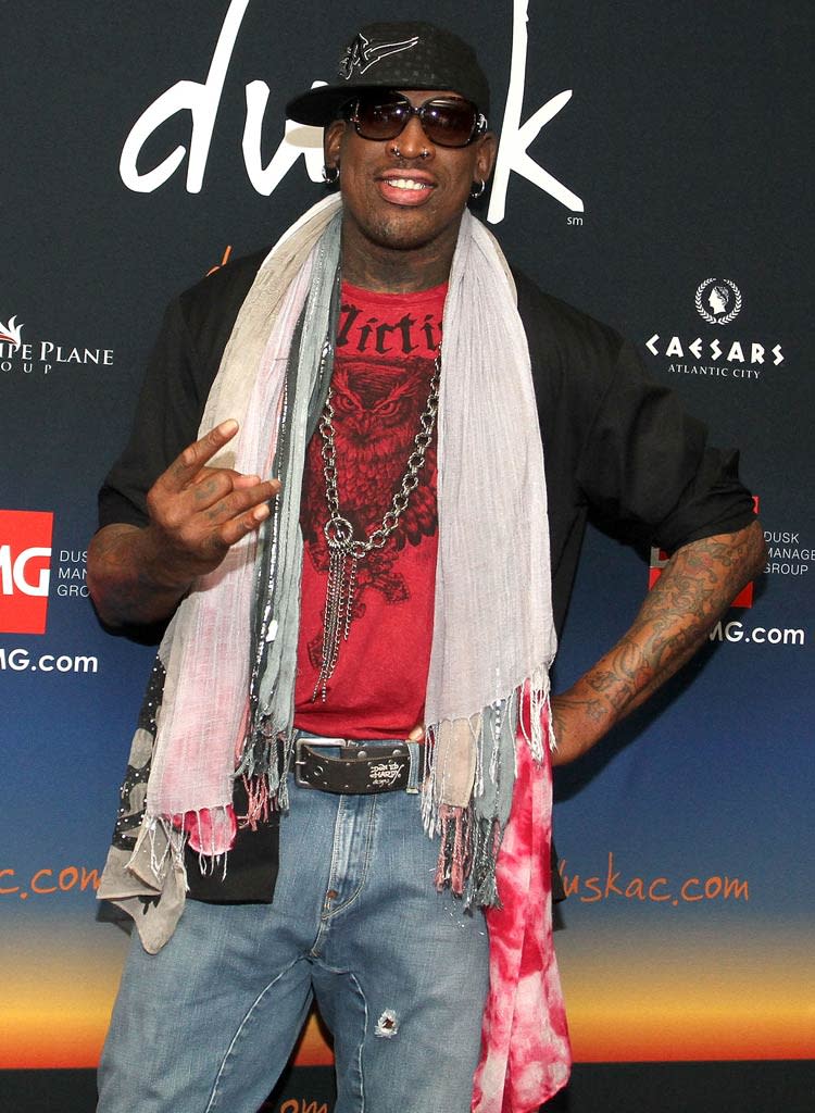 Dennis Rodman DUSK Club Vegas