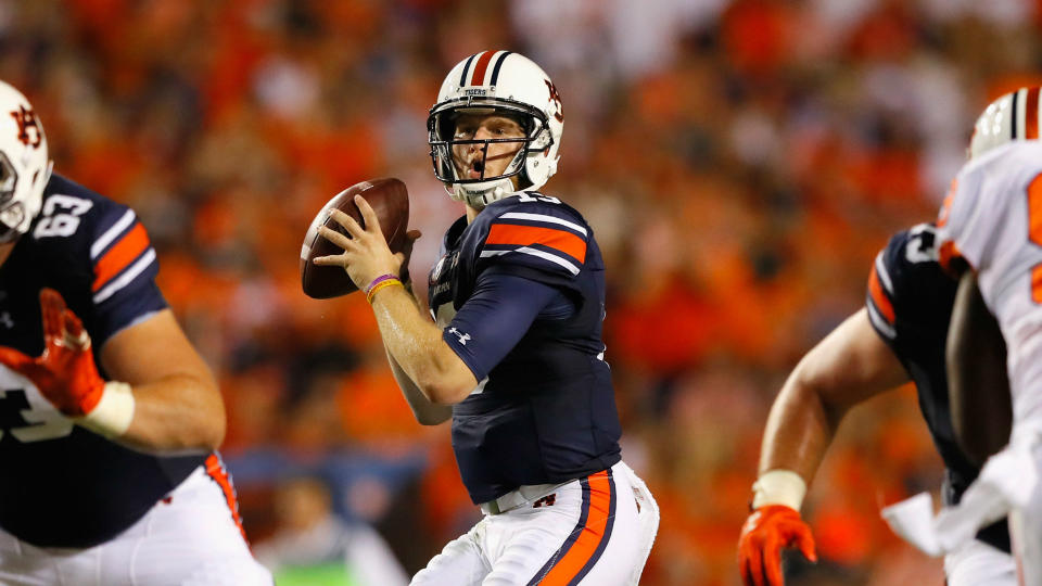 Police arrested White several hours after Auburn’s 24-10 victory over Mercer at nearby Jordan-Hare Stadium.