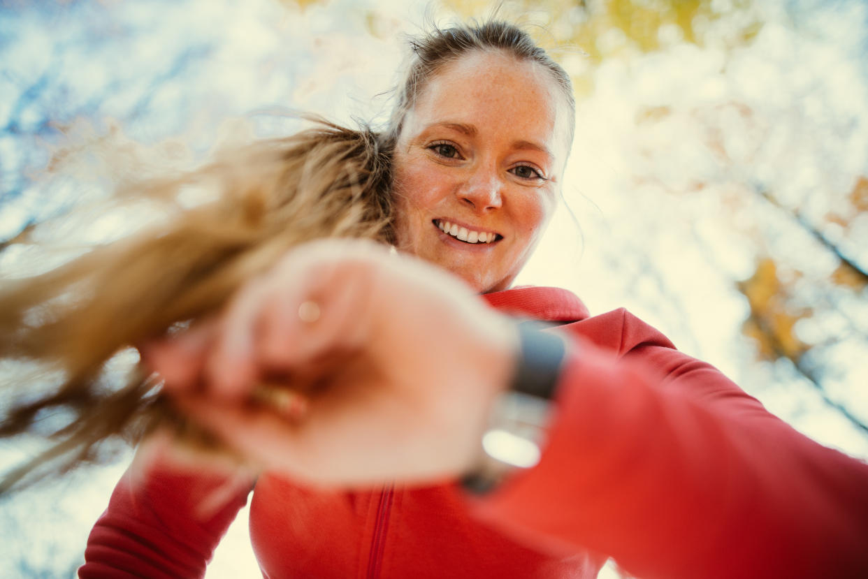 Could your fitness app be collecting your data? (Getty)