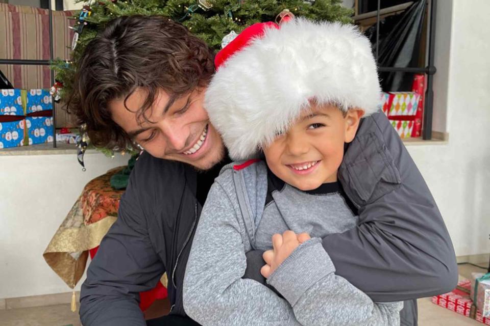 <p>Taylor Fritz Instagram</p> Taylor Fritz and his son Jordan Fritz.