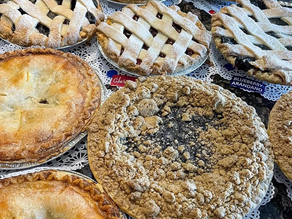 Maryanne Pastry Shoppe, in Doylestown, offers a rotating selection of fresh-baked pies.