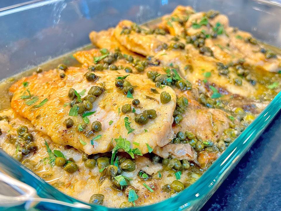 Hähnchen Piccata. - Copyright: Marshall Haas