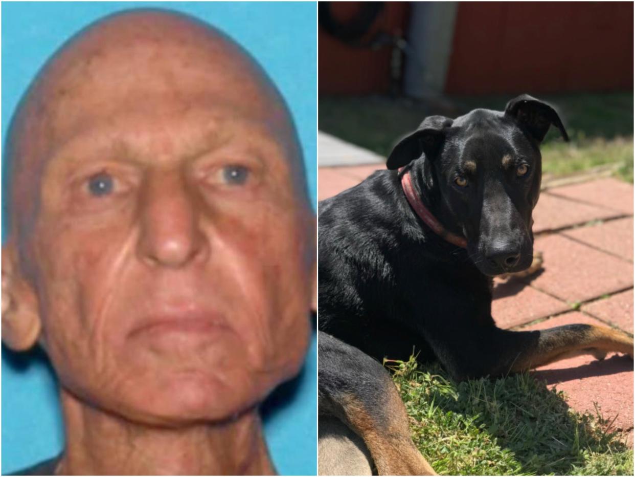 John Stewart, 70, was found dead in a pond with his dog Rico still waiting nearby.  (Nevada County Sheriff’s Office / Family photo)