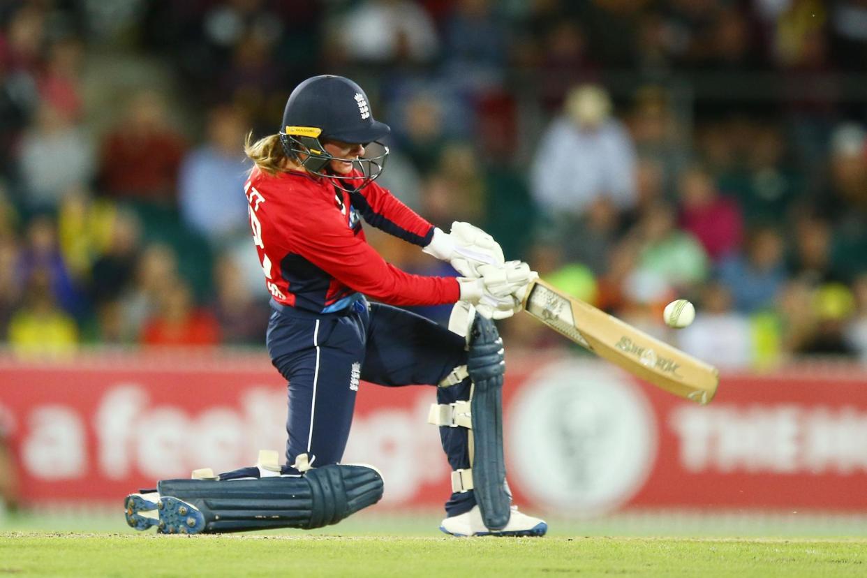 Big shot: Danielle Wyatt on her way to a ton: Getty Images