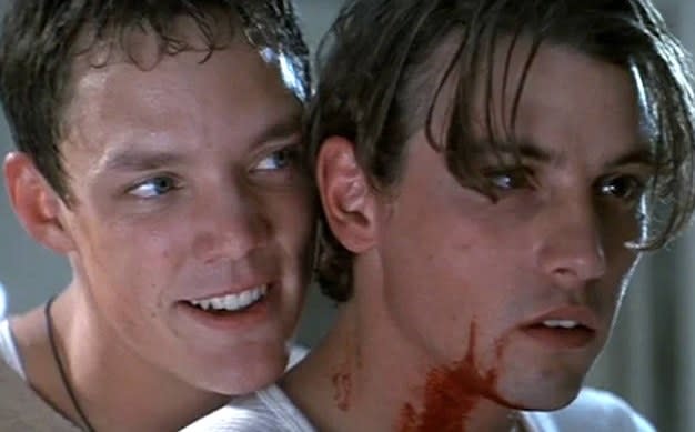 Skeet Ulrich as Billy Loomis and Matthew Lillard as Stu Macher