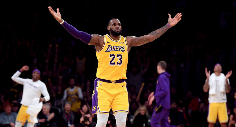 LeBron James, homme providentiel des Lakers