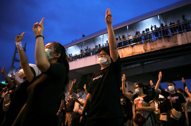 Pro-democracy rally in Bangkok