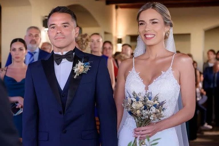 Javier Saviola y Romanela Amato dieron el 