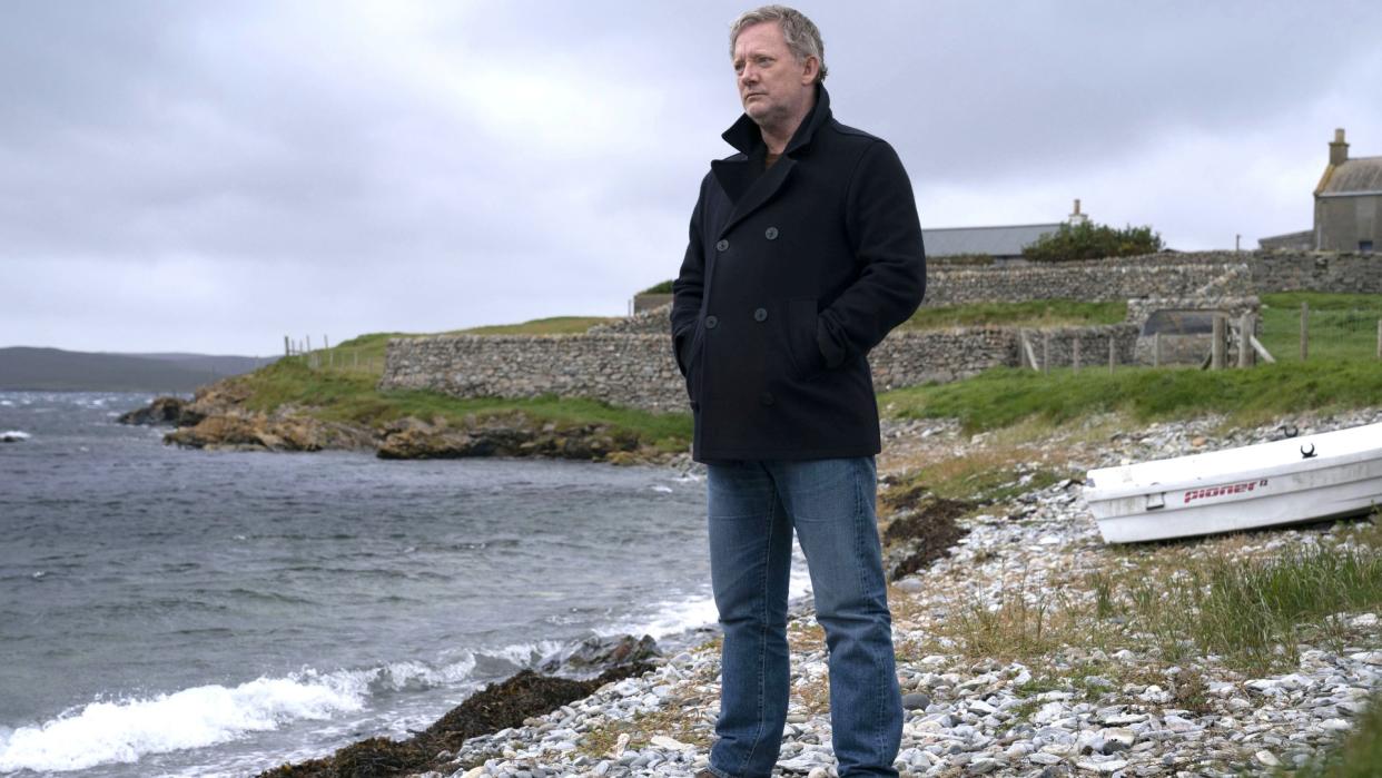  What happened to Jimmy Perez in Shetland? Seen here is DI Jimmy Perez played by Douglas Henshall. 