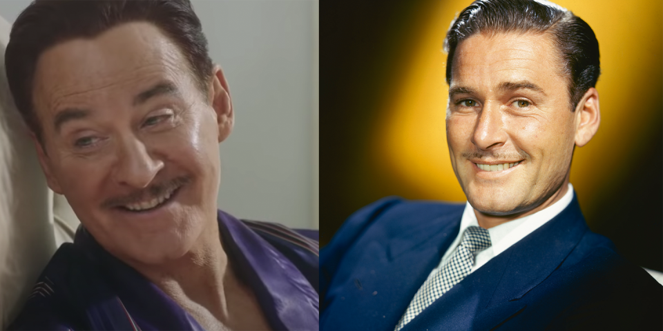 Kevin Kline as Errol Flynn