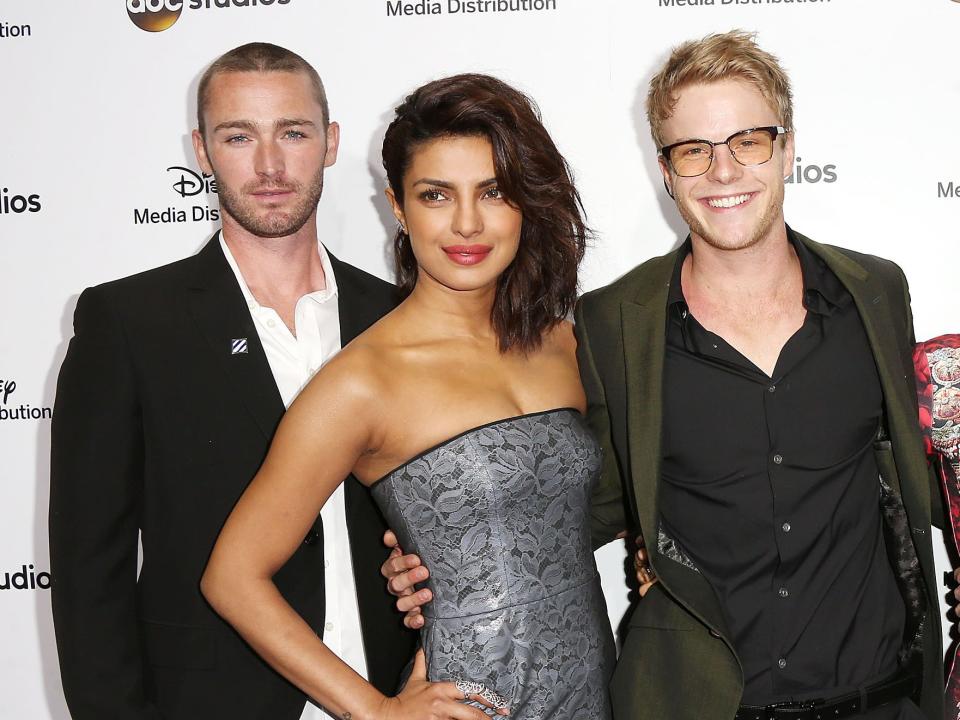 Jake McLaughlin, Priyanka Chopra, Graham Rogers Yasmine Al Massri Tate Ellington