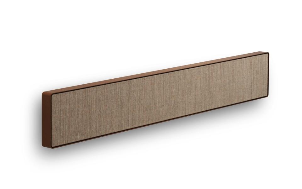 B&O's first soundbar features Dolby Atmos and some high-end design touches. 