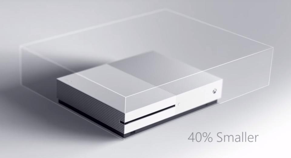 Xbox One S size