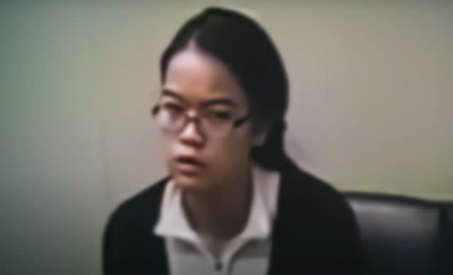 <p>Netflix</p> Jennifer Pan in 'What Jennifer Did'.