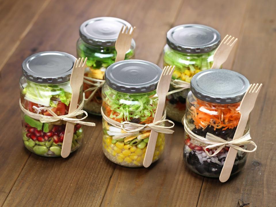 mason jar salad