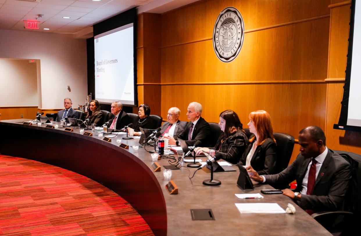 The Missouri State University Board of Governors will meet as an executive committee twice before the full meeting in May.