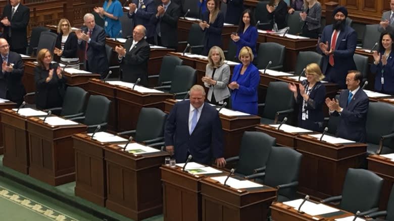 Ontario Legislature resumes for 1st time since Doug Ford elected