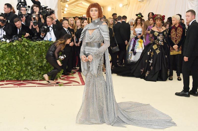 Zendaya attends the Heavenly Bodies: Fashion & The Catholic Imagination Costume Institute Gala at The Metropolitan Museum of Art on May 7, 2018 in New York City. - Photo: Neilson Barnard (Getty Images)