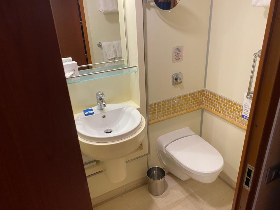 bathroom on carnival elation