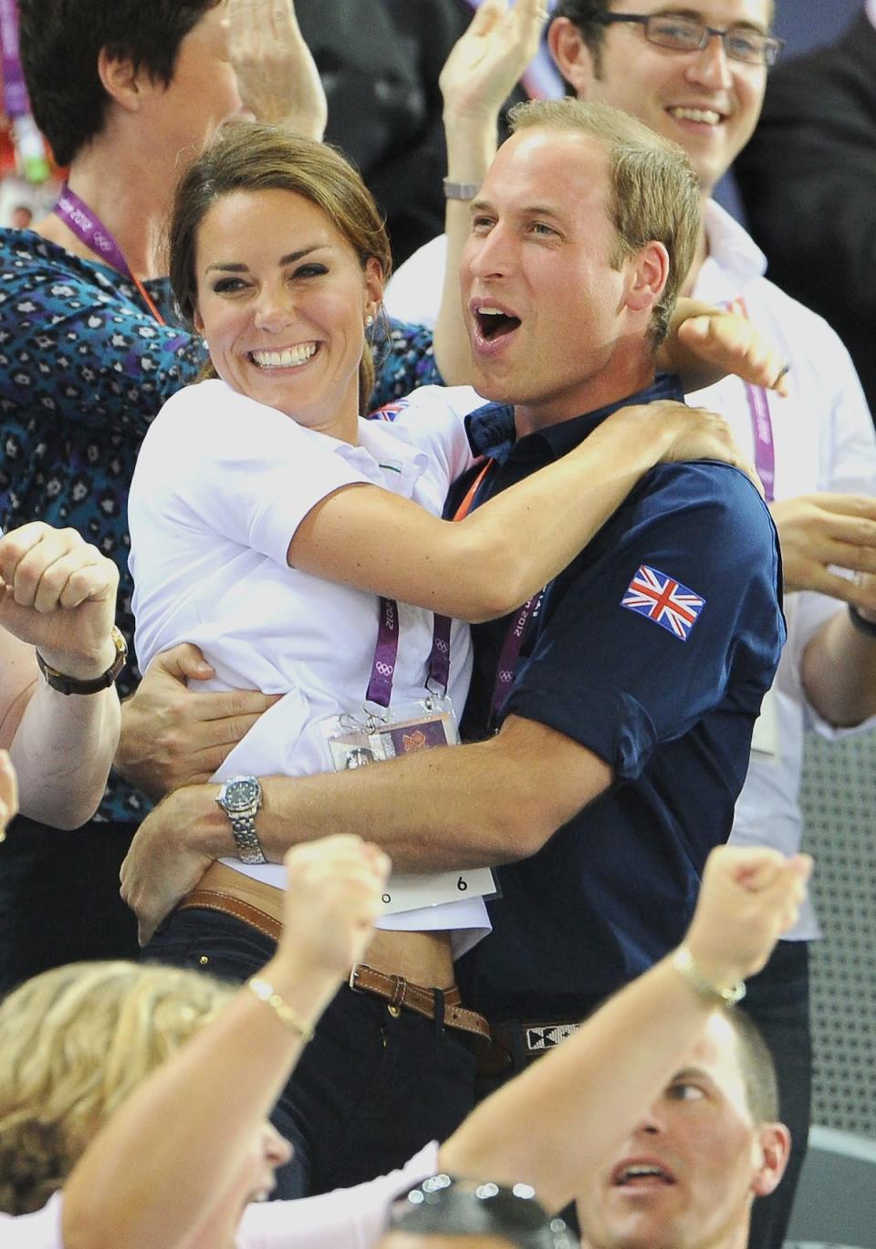 Will and Kate affection