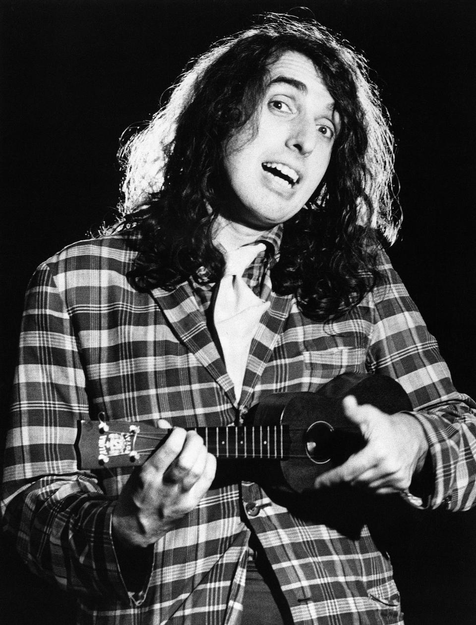 tiny tim playing the ukulele