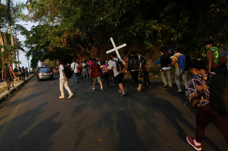 Migrant's Via Crucis kicks off in Tapachula