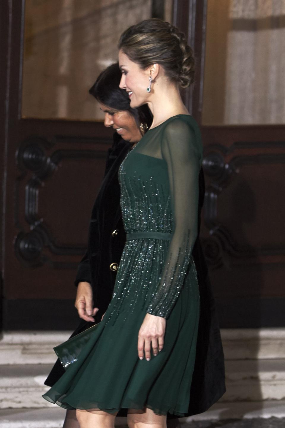 La reina Letizia