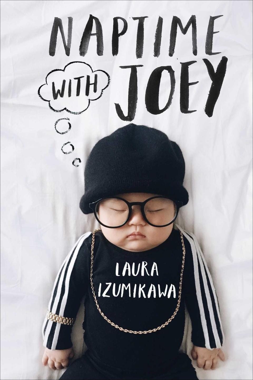 <i>Naptime With Joey</i>&nbsp;is a selection of adorable&nbsp;dress-up photos from&nbsp;Izumikawa Instagram account.&nbsp; (Photo: Laura Izumikawa/Gallery Books)