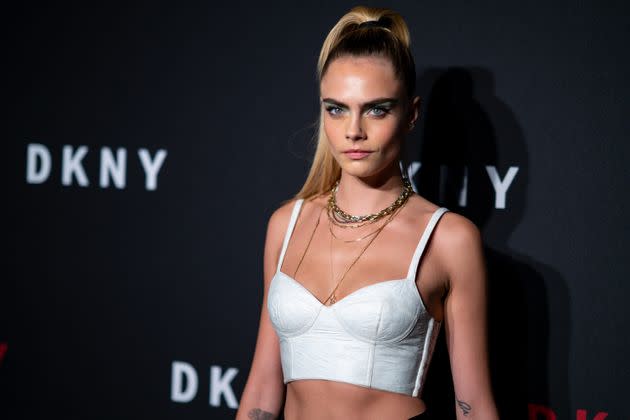 Delevingne attends the DKNY 30th anniversary party at St. Ann's Warehouse on Sept. 9, 2019 in New York City. (Photo: Gotham via Getty Images)