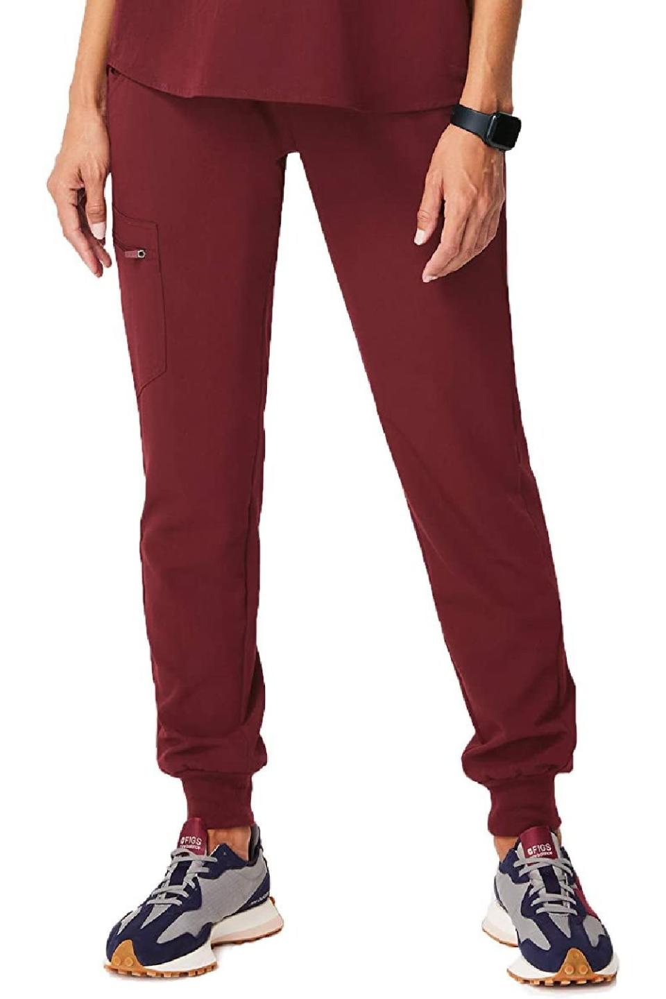 10) Zamora Jogger Style Scrub Pants for Women