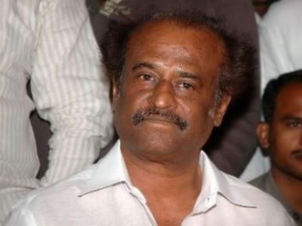 Tamil superstar Rajinikanth (file photo)