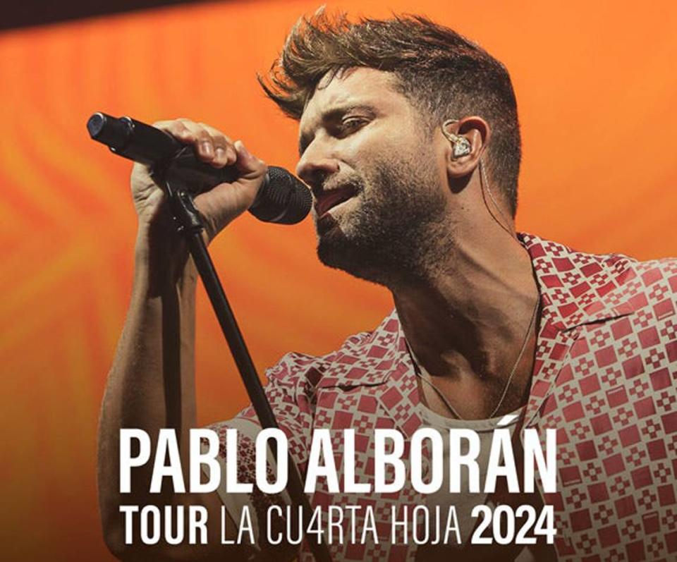 Concierto de Pablo Alborán en el Kaseya Center.