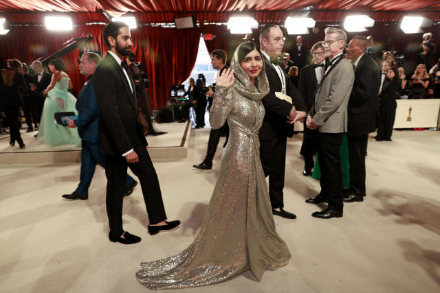 Malala Yousafzai Turns Heads in Sequinned Ralph Lauren at the Oscars