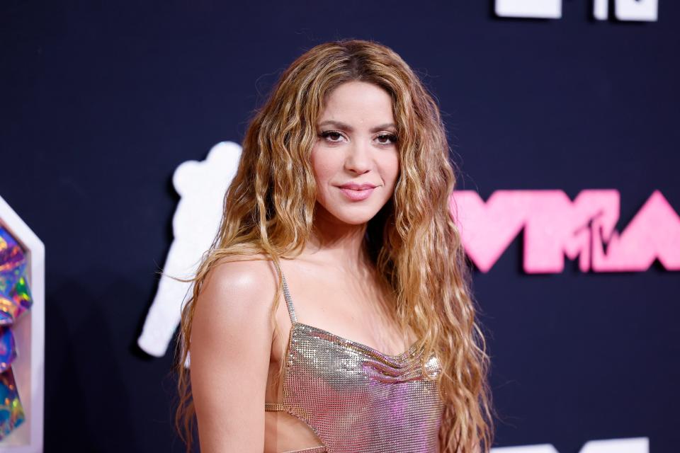 Shakira attends the 2023 MTV Video Music Awards at Prudential Center on September 12, 2023 in Newark, New Jersey.