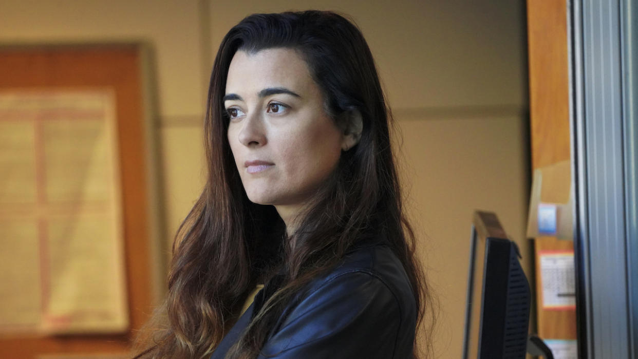  Cote de Pablo as Ziva David in NCIS Season 17. 