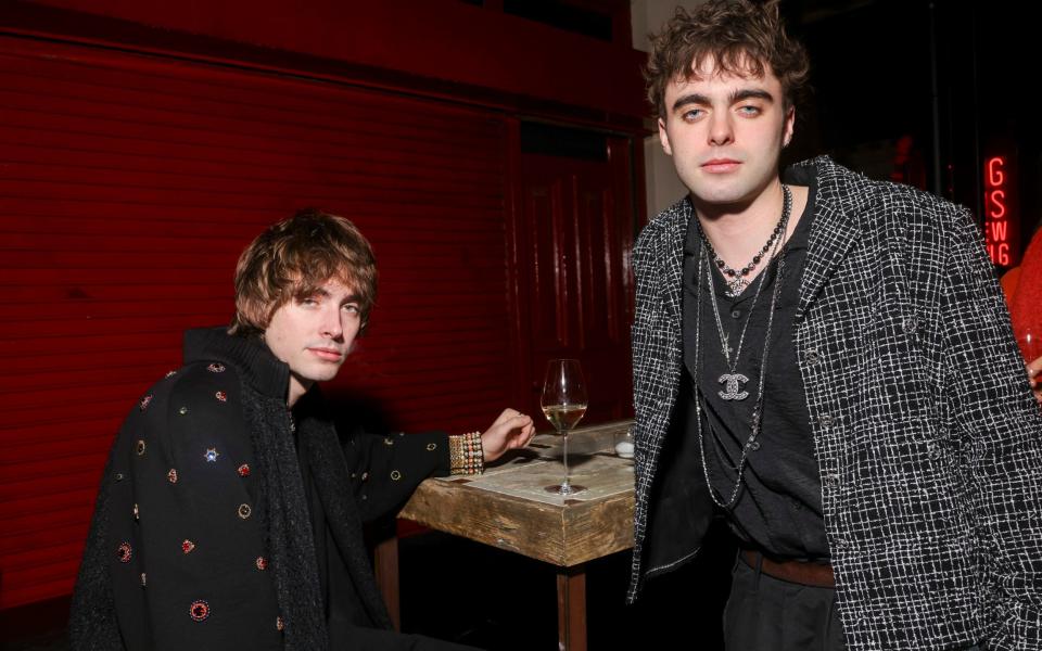 Gene Gallagher, left, and Lennon Gallagher