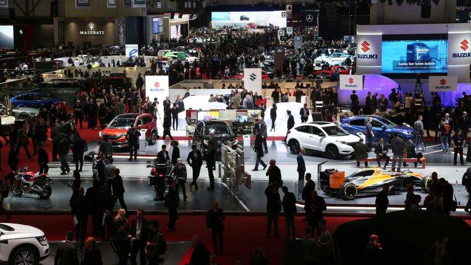 Geneva Motor Show. Photo: PA Motoring