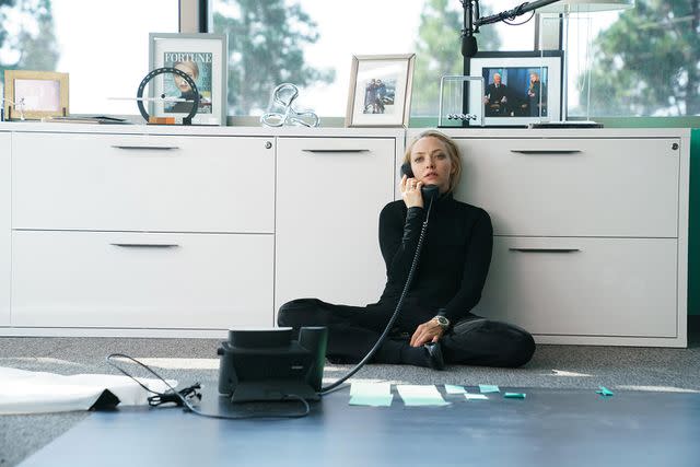 Beth Dubber/Hulu Amanda Seyfried as Elizabeth Holmes in 'The Dropout'