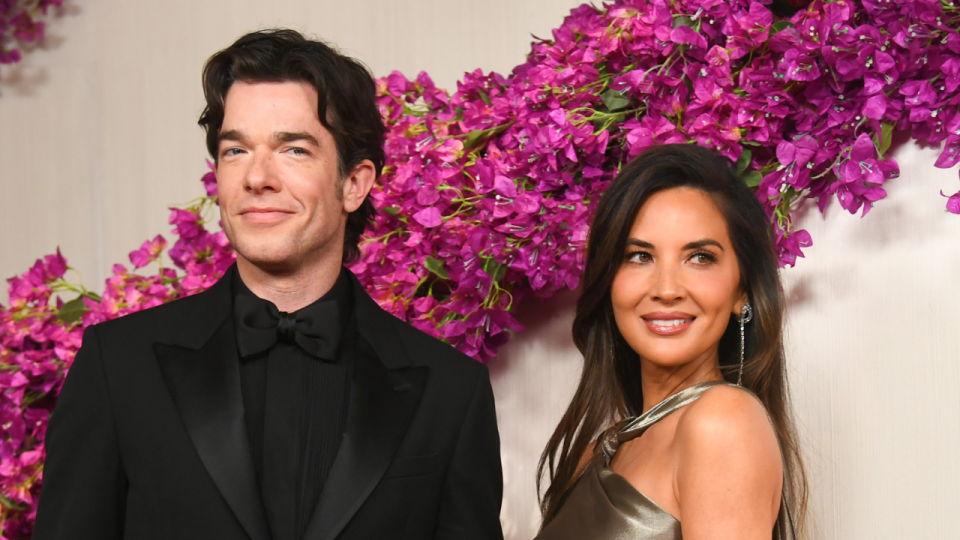 John Mulaney and Olivia Munn at the 2024 Oscars