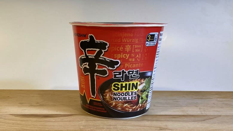 Shin spicy beef ramen