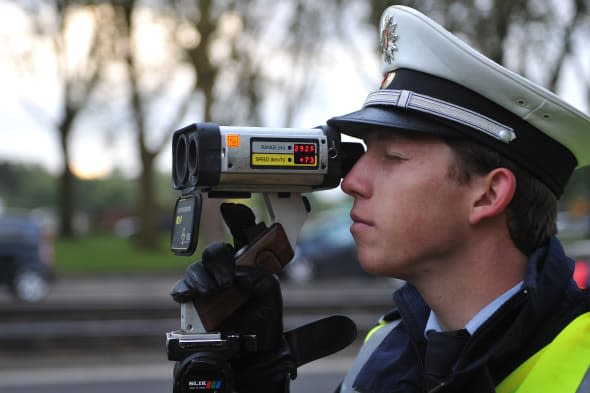 Increased checks for speeding in Germany