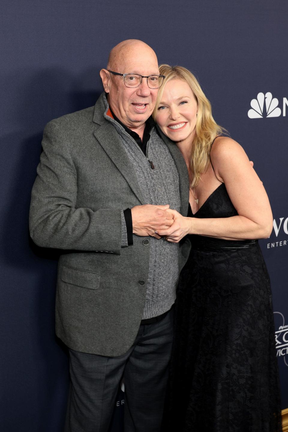 Dann Florek and Kelli Giddish attend the "Law & Order: Special Victims Unit" 25th Anniversary Celebration on January 16, 2024 in New York City.