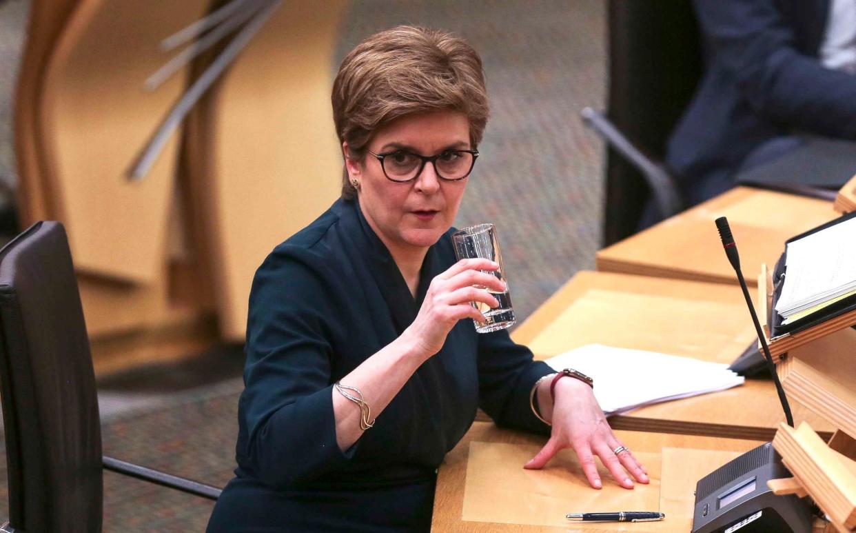 Nicola Sturgeon, the First Minister of Scotland - Fraser Bremner - Pool/Getty Images