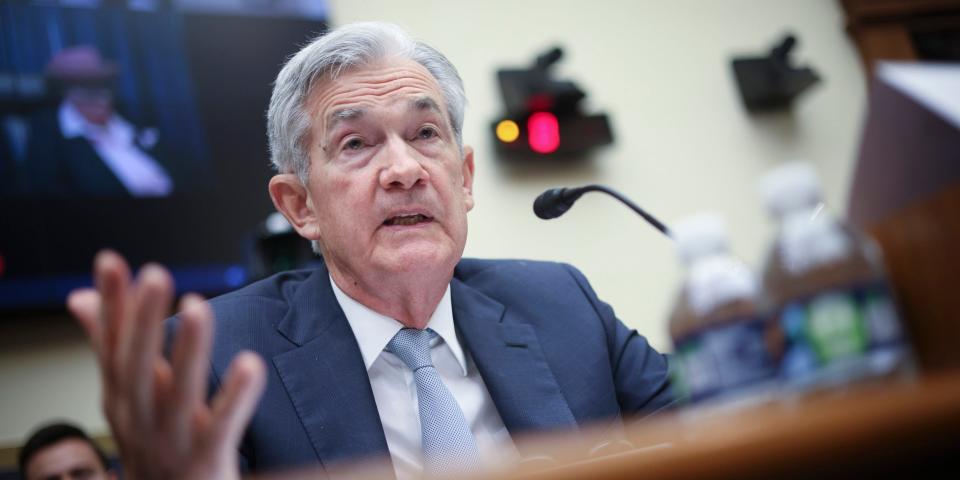 Fed Chair Jerome Powell testifies to the House Financial Services Committee.