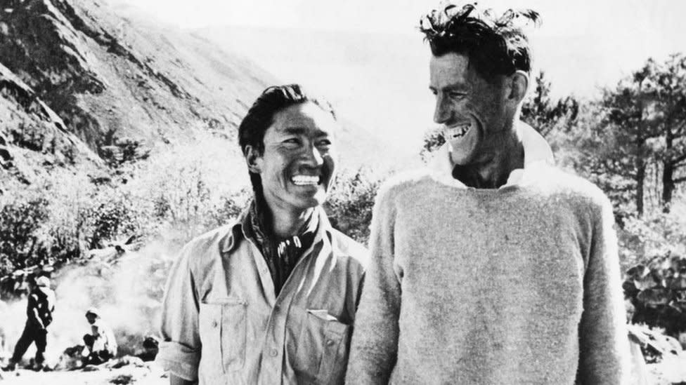 Tenzing Norgay y Edmund Hillary